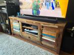 Uniek TV-meubel van gerecycled vissersbothout, Huis en Inrichting, Kasten | Televisiemeubels, Ophalen, Jakarta, 100 tot 150 cm