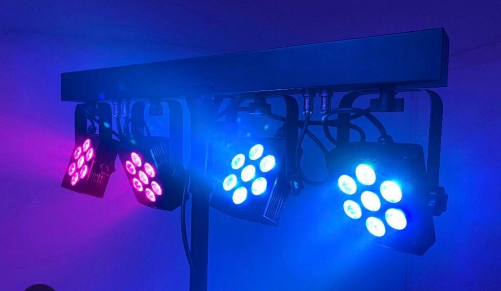 Stairville CLB4 RGB LED Bar – Incl. Tas, Muziek en Instrumenten, Licht en Laser, Ophalen of Verzenden, Zo goed als nieuw, Licht