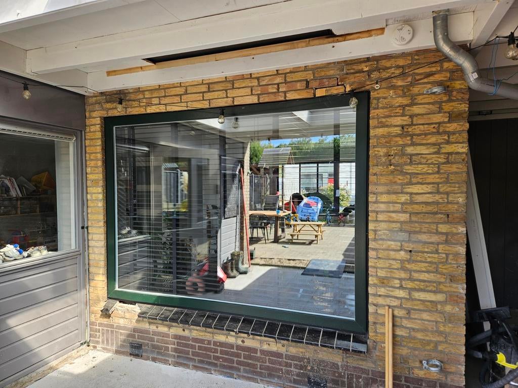 Kunstofkozijn, Ophalen, Gebruikt, 225 cm of meer, Schuifpui