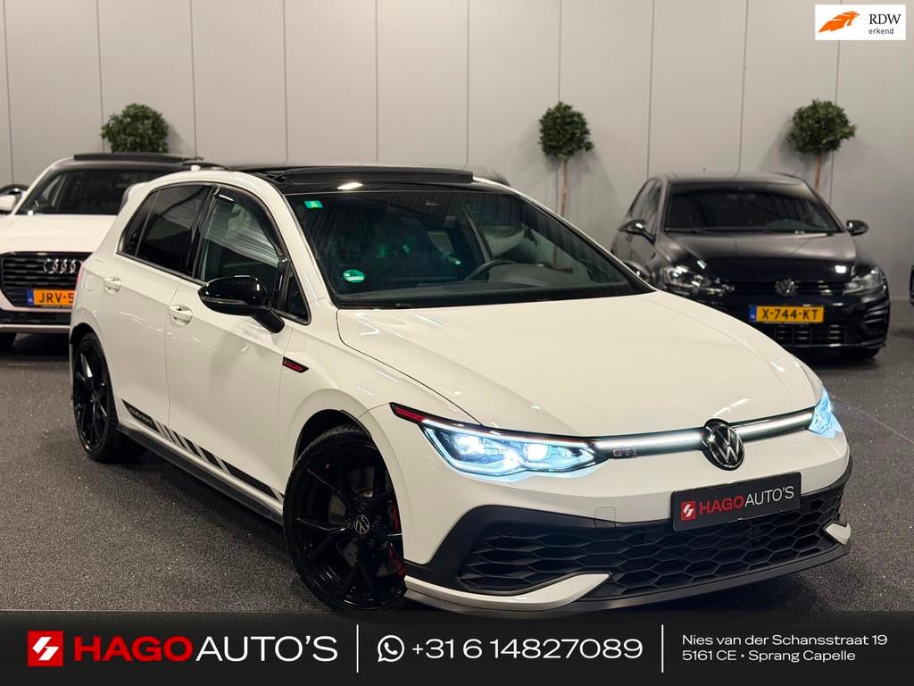 Volkswagen Golf 2.0 TSI GTI Clubsport IQ-LIGHT/PANO/H&K/SFEE, Automaat, Gebruikt, 4 cilinders, Wit