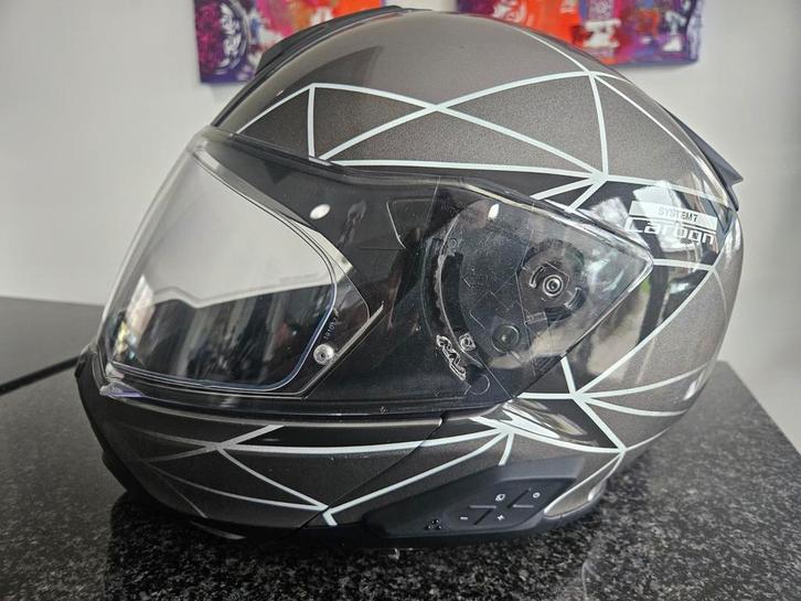 BMW System 7 Carbon Helm - Limited Edition optie 719, Motoren, Kleding | Motorhelmen, Dames, Heren, Systeemhelm, L, Overige merken