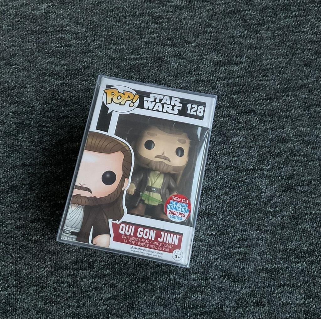 Qui Gon Jinn funko pop 128, Ophalen, Zo goed als nieuw