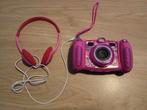 kidizoom vtech roze met koptelefoon, Ophalen of Verzenden, Zo goed als nieuw
