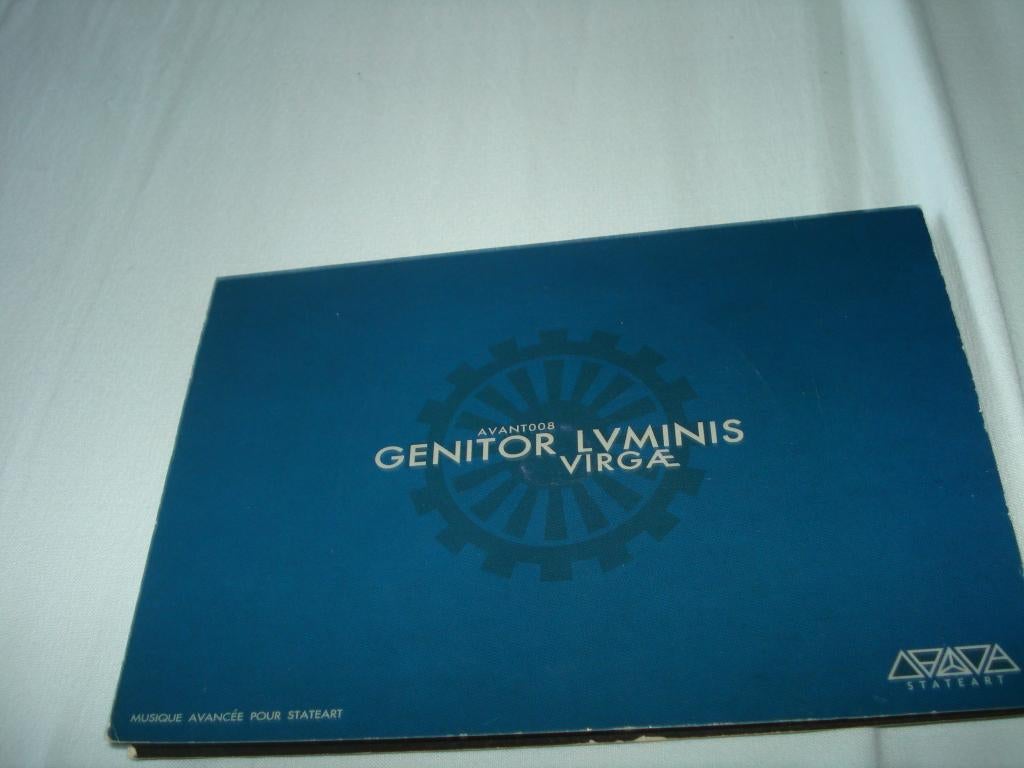 GENITOR LVMINIS - VIRGAE ambient ,experiment, modern classic, Ophalen of Verzenden, Gebruikt