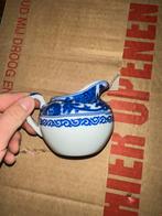 Vintage Japans Melkkannetje - Blauw/Wit Porselein, Antiek en Kunst, Ophalen of Verzenden