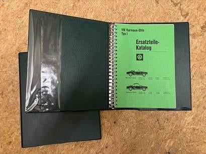 Karmann Ghia type 1 werkplaatshandboek., Ophalen of Verzenden