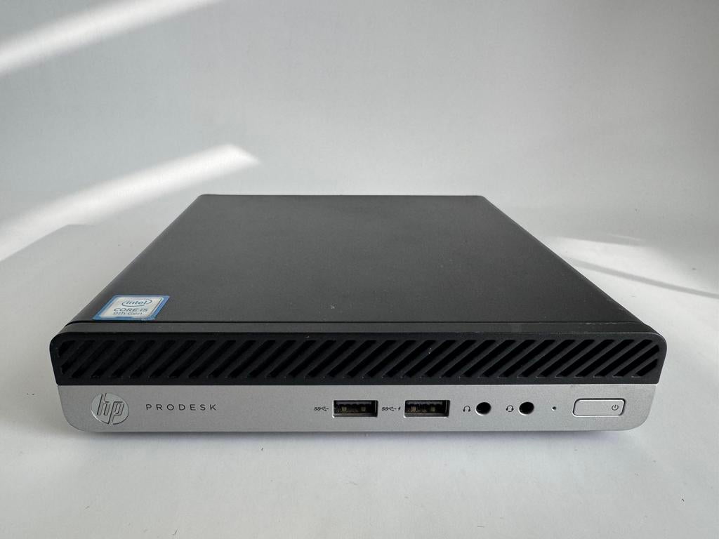 HP ProDesk 400 G5 mini PC | i5-9500T | 16GB RAM | 256GB SSD, Ophalen of Verzenden, Zo goed als nieuw, SSD
