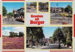 Kr213  Gelopen  ansichtkaart borger, Ophalen of Verzenden, 1980 tot heden, Gelopen, Drenthe