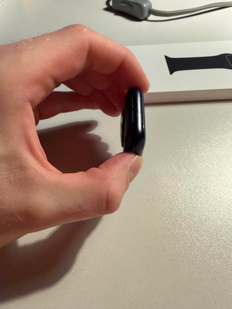 Apple Watch SE 3 40mm, Zwart, IOS, Ophalen of Verzenden, Zo goed als nieuw