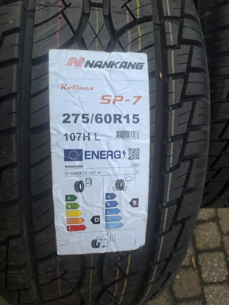 4 nieuwe Nankang SP-7 banden 275/60R15, Ophalen of Verzenden, Nieuw