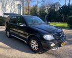 Mercedes-Benz M-Klasse 3.7 ML 350 4MATIC AUT 2003 Zwart, Auto's, Mercedes-Benz, Automaat, Zwart, 138 €/maand, 7 stoelen