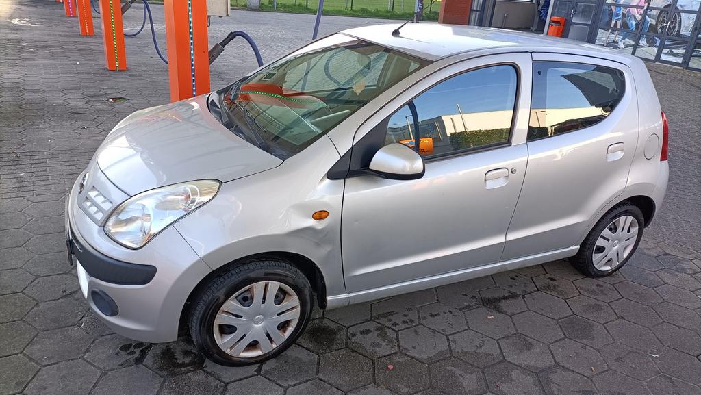 Nissan Pixo 1.0 50KW 5D 2011 Grijs, Voorwielaandrijving, 200 kg, 4 stoelen, Origineel Nederlands
