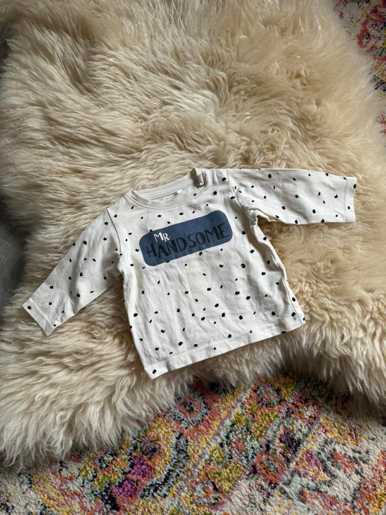 Longsleeve shirtje Prenatal maat 56, Kinderen en Baby's, Babykleding | Maat 56, Ophalen of Verzenden, Gebruikt, Jongetje, Shirtje of Longsleeve