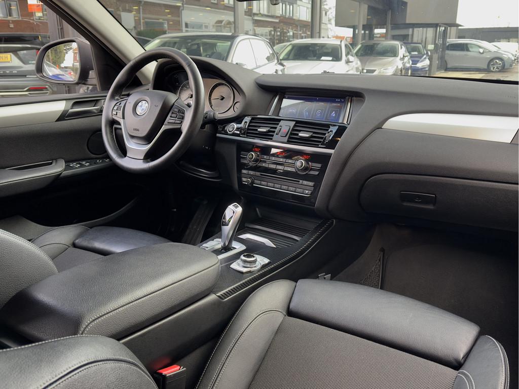 BMW X4 xDrive20i 184PK AUT8 EXECUTIVE M-SPORT LEDER NAVI AIR, Auto's, BMW, Automaat, Gebruikt, 2000 kg, Leder en Stof