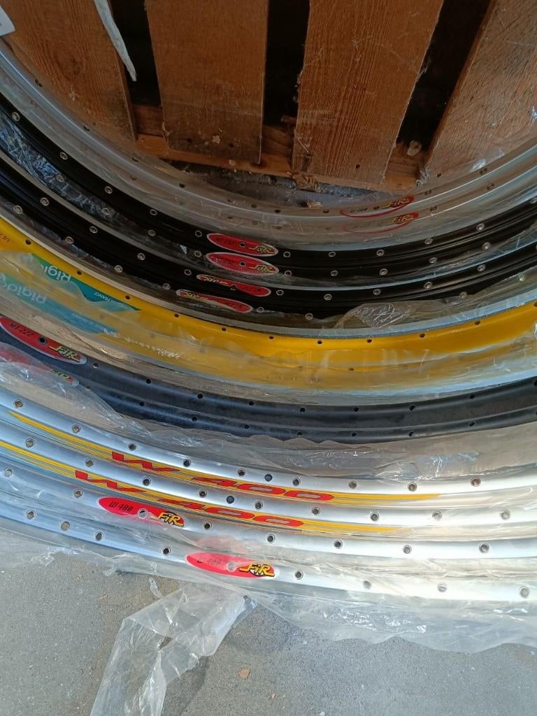 Retro vintage NOS NIEUW ATB velgen 26" inch 32 / 36, Fietsen en Brommers, Fietsonderdelen, Nieuw, Aluminium, Mountainbike, Ophalen