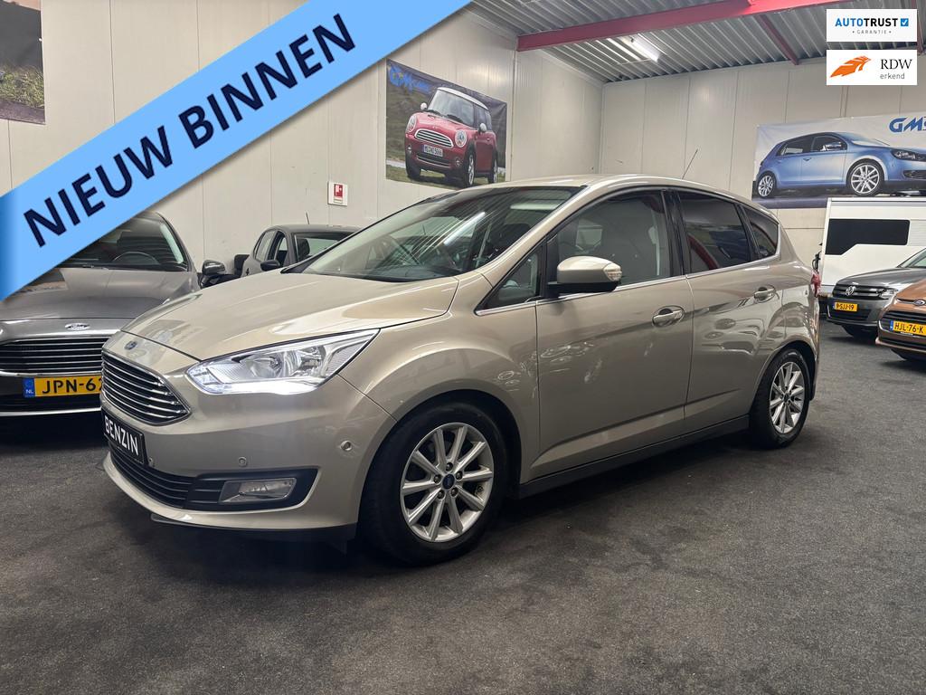 Ford C-Max 1.0 Titanium X uitvoering, Voorwielaandrijving, 125 pk, Gebruikt, Zwart
