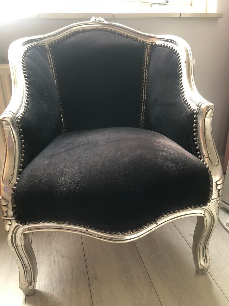 Brocante stoel, Ophalen of Verzenden