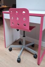 Roze Bureaustoel en Bureau voor Meisjes, Ophalen, Gebruikt, Roze, Bureaustoel
