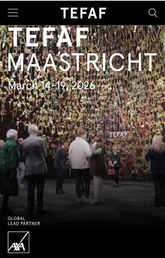 TEFAF tickets VIP, Tickets en Kaartjes, Eén persoon