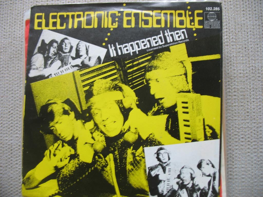 Electronic Ensemble - It happened then, Cd's en Dvd's, Gebruikt, 7 inch, Single, Ophalen of Verzenden