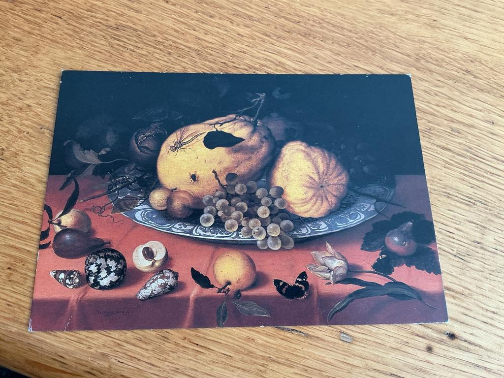 T58 stilleven B van der Ast Mauritshuis Den Haag, Ophalen of Verzenden