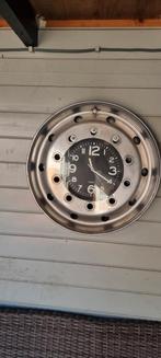Unieke wandklok van Alcoa velg, Ophalen of Verzenden