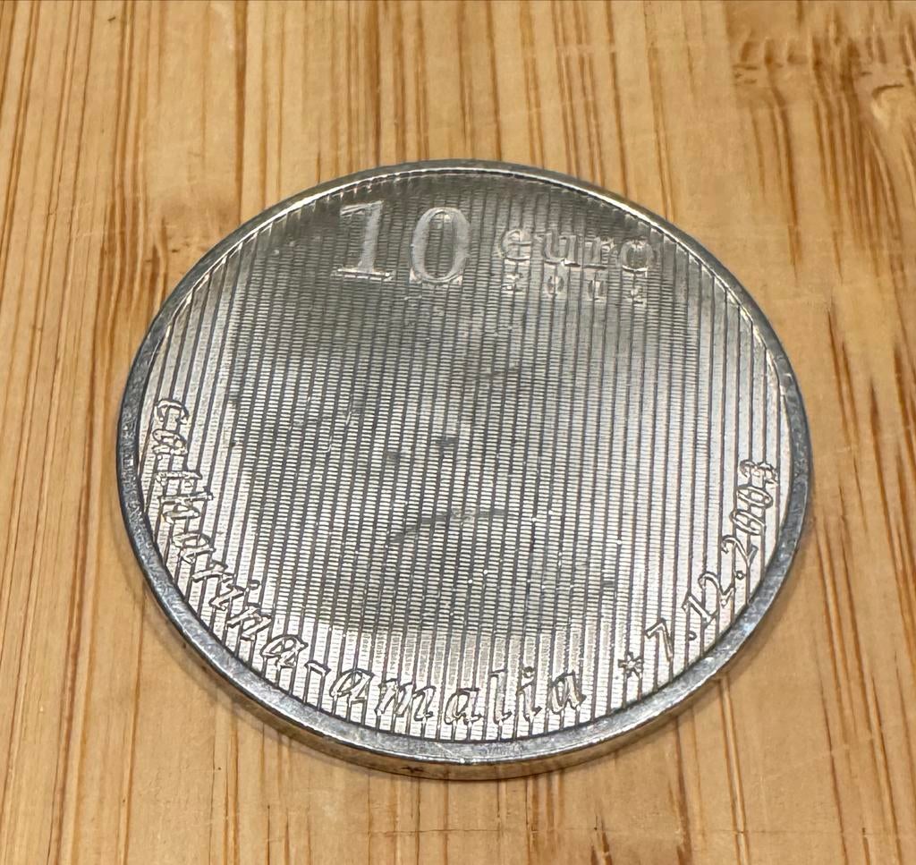10 euro munt Amalia 2003, Postzegels en Munten, Koningin Beatrix, Zilver, Euro's, Ophalen of Verzenden