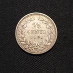 25 cent 1901, Verzenden, Zilver, 25 cent, Koningin Wilhelmina