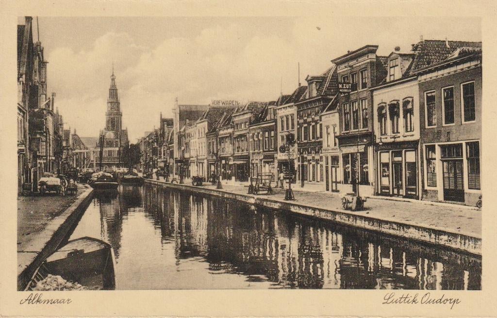 Alkmaar - Luttik Oudorp, Verzenden, 1920 tot 1940, Ongelopen, Noord-Holland