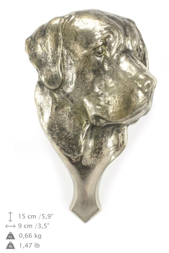 bronzen deurklopper van een Labrador, Ophalen of Verzenden, Brons