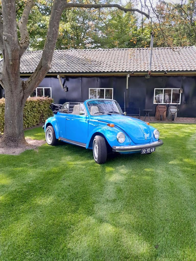 Te koop Kever Karman Cabrio 1303 LS, Achterwielaandrijving, Beige, Cabriolet, Handgeschakeld