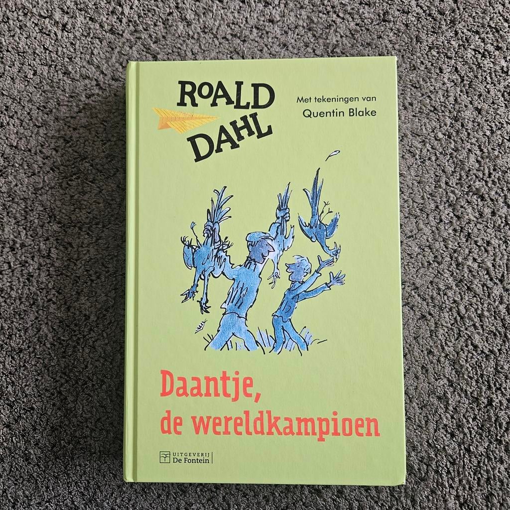 Roald Dahl - Daantje, de wereldkampioen, Roald Dahl, Fictie algemeen, Ophalen of Verzenden, Zo goed als nieuw