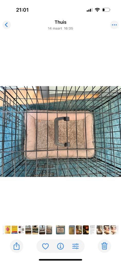 Gratis Bench, Ophalen, Gebruikt, Minder dan 65 cm, Hondenhok