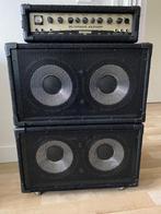 Hartke Cab (2X) + Behringer Top, Ophalen, Zo goed als nieuw, Basgitaar, 100 watt of meer