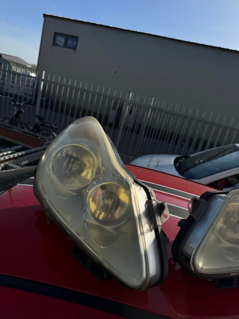 Koplampen Opel Corsa D - Set (links en rechts), Auto-onderdelen, Verlichting, Opel, Gebruikt, Ophalen of Verzenden