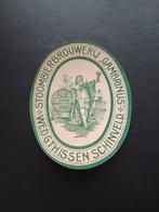 Etiket  Grambrinus., Ophalen of Verzenden, Zo goed als nieuw, Overige typen, Overige merken