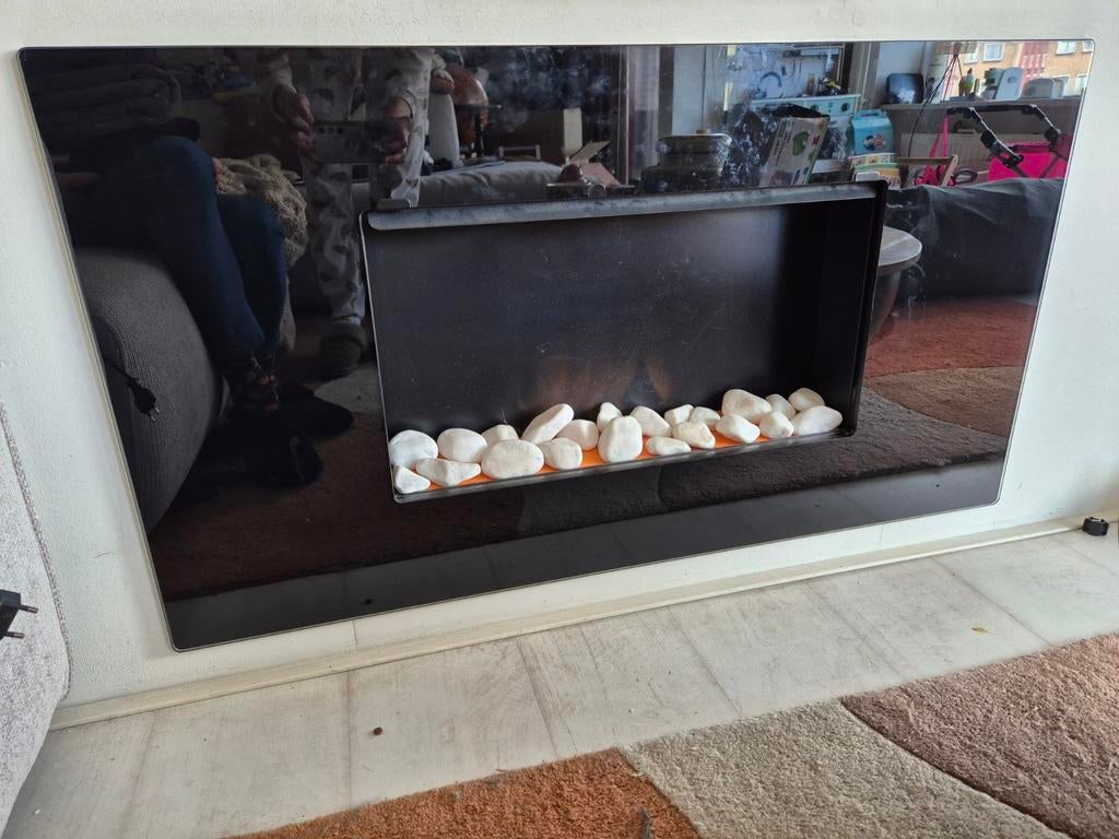 Te koop, Ophalen of Verzenden, Zo goed als nieuw, Vrijstaande haard, Elektrische haard