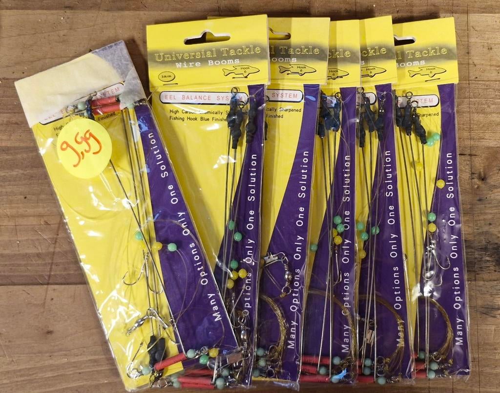 Paternoster paling onderlijnen - 6 stuks nieuw, Ophalen of Verzenden, Nieuw, Overige typen