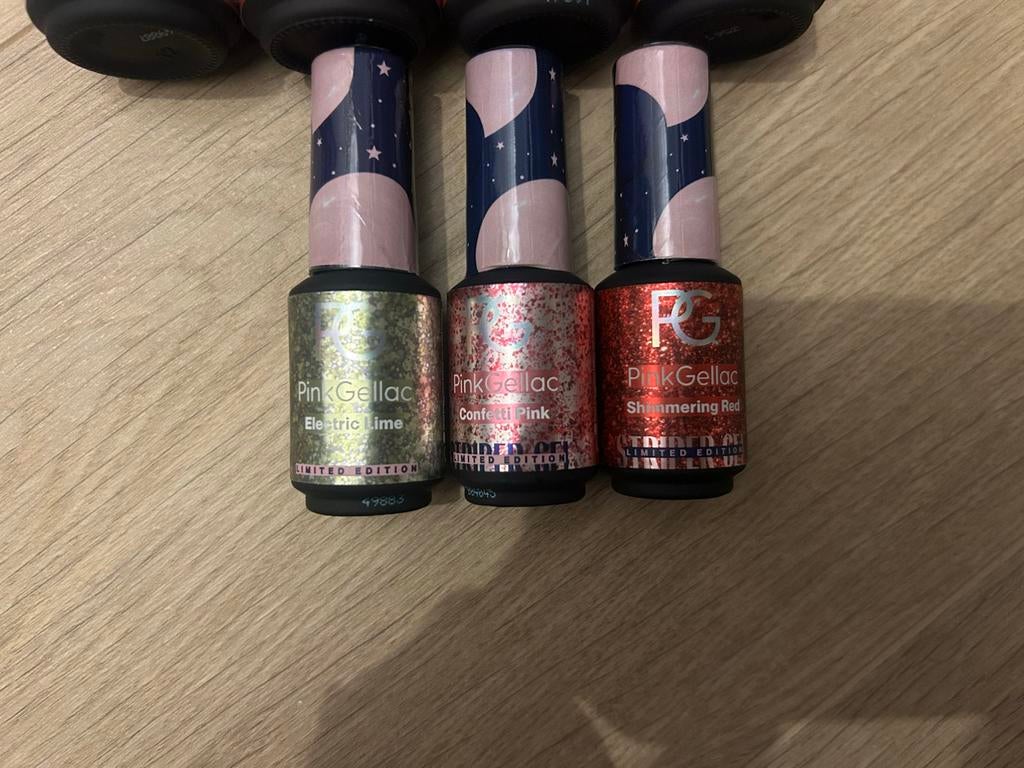 Pink Gellac Limited Edition Gelnagellak Set, Sieraden, Tassen en Uiterlijk, Uiterlijk | Cosmetica en Make-up, Overige kleuren