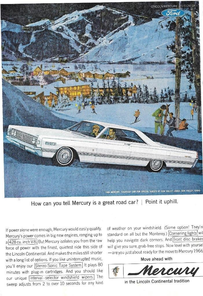 MERCURY 1965 - 1966, Ophalen of Verzenden, Gelezen, Overige merken