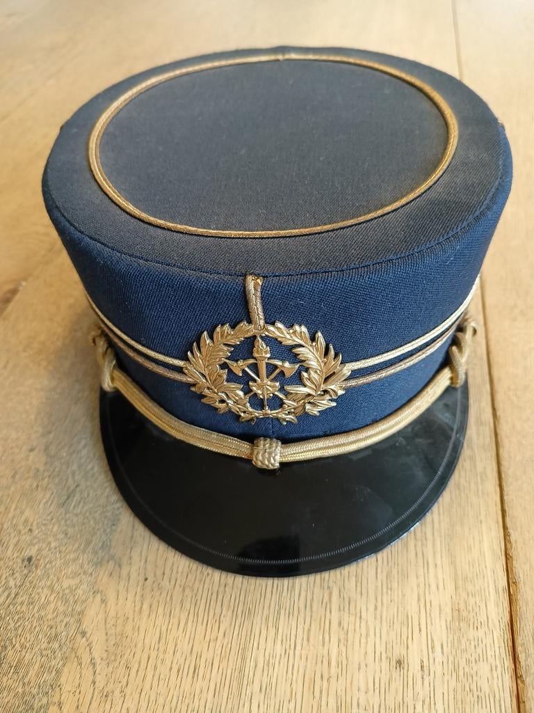 Portugese brandweer pet jaren 50/60, Ophalen of Verzenden, Landmacht, Nederland
