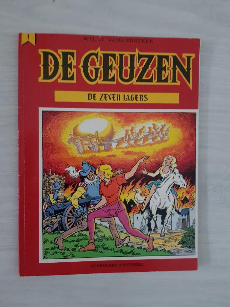 De Geuzen, Gelezen, Willy Vandersteen, Eén stripboek, Ophalen of Verzenden