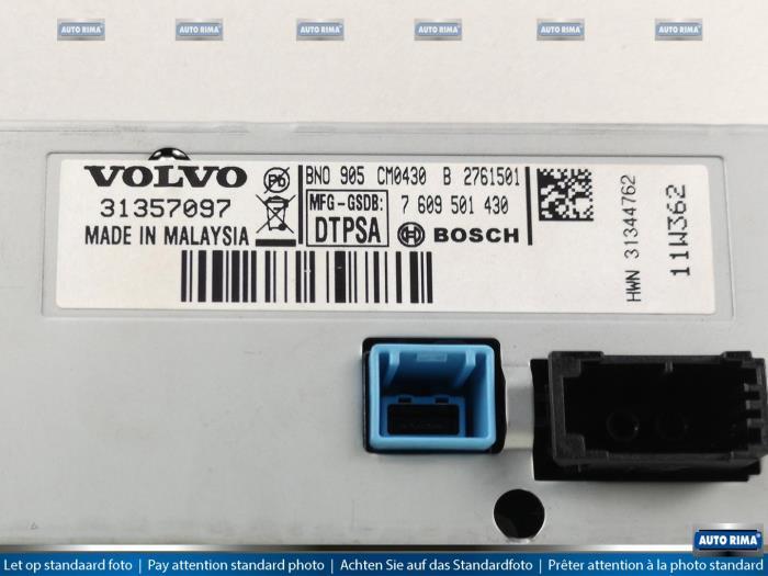 Navigatie Display van een Volvo V60, Gebruikt, -, -, Ophalen of Verzenden