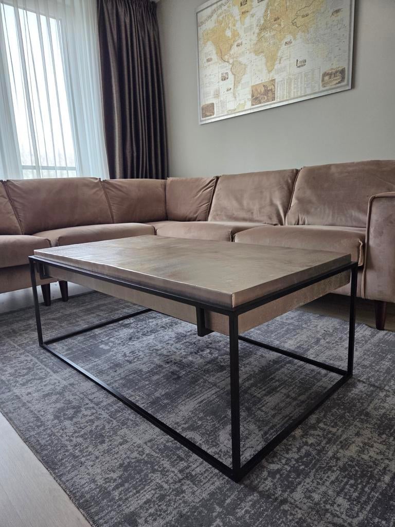 Richmond salontafel, Overige houtsoorten, 100 tot 150 cm, Ophalen of Verzenden, Zo goed als nieuw