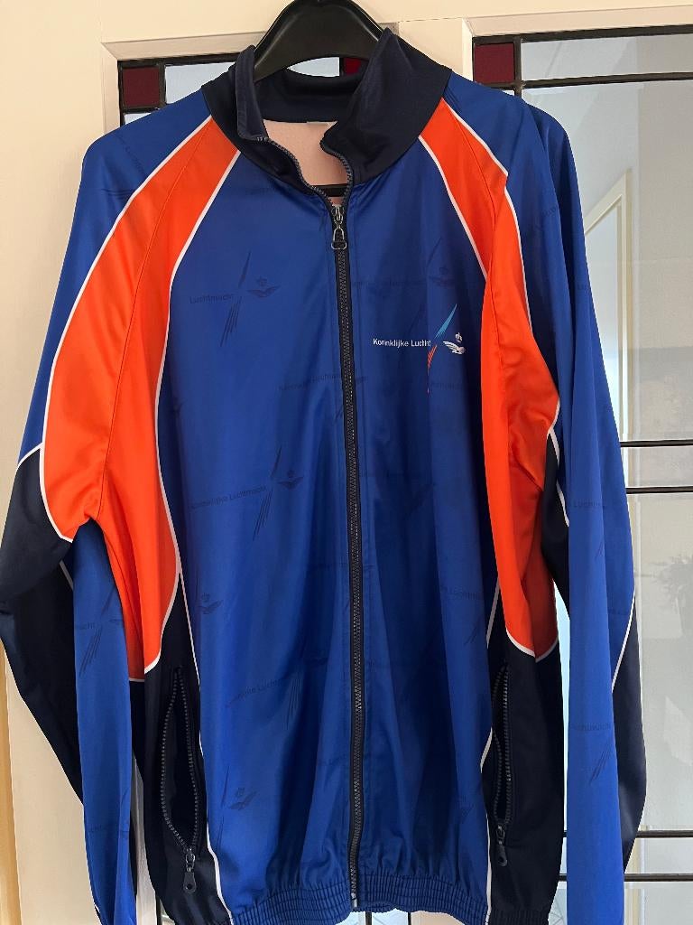 sportjas trainingsjack XL koninklijke luchtmacht, Blauw, Overige typen, Maat 56/58 (XL), Ophalen of Verzenden