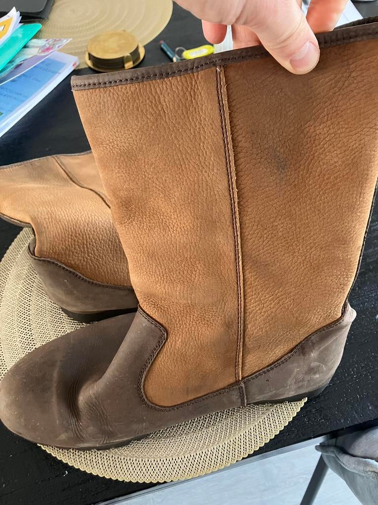 Travelin laarzen maat 44 met binnenvoering waterproof!, Kleding | Heren, Schoenen, Bruin, Boots, Ophalen of Verzenden, Gedragen