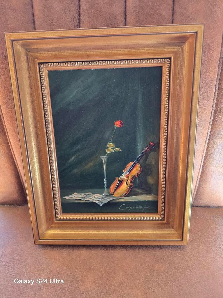 02 Schilderij zeer Unieke 23x30cm, Ophalen