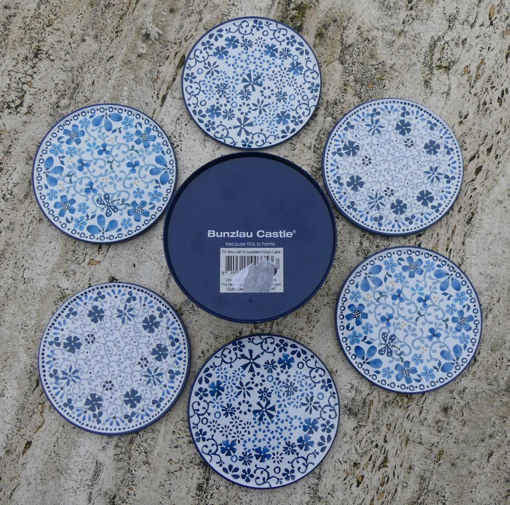 BUNZLAU Vlinder Onderzetters Mok Soepkommen Servet Tumbler, Nieuw, Ophalen of Verzenden, Wedgwood, Kop(pen) en/of Schotel(s)