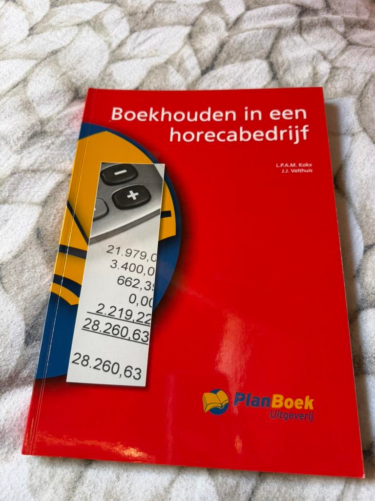 Boekhouden in een horecabedrijf, Boeken, Ophalen of Verzenden, Beta, Zo goed als nieuw, HBO
