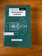 Tabellenboek Mechanische Techniek - Noordhoff Uitgevers, Ophalen of Verzenden, Zo goed als nieuw, Werktuigbouwkunde